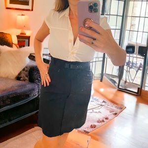 Theory office dress | form fitting | cute secretary
